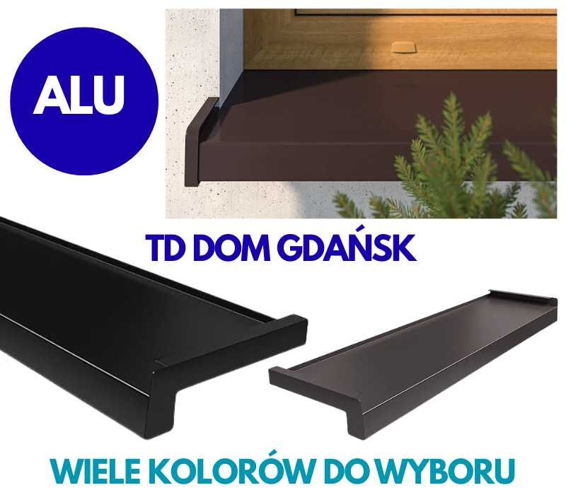 Parapety zewnętrzne aluminiowe SZYBKA WYSYŁKA duży WYBÓR KOLORÓW !