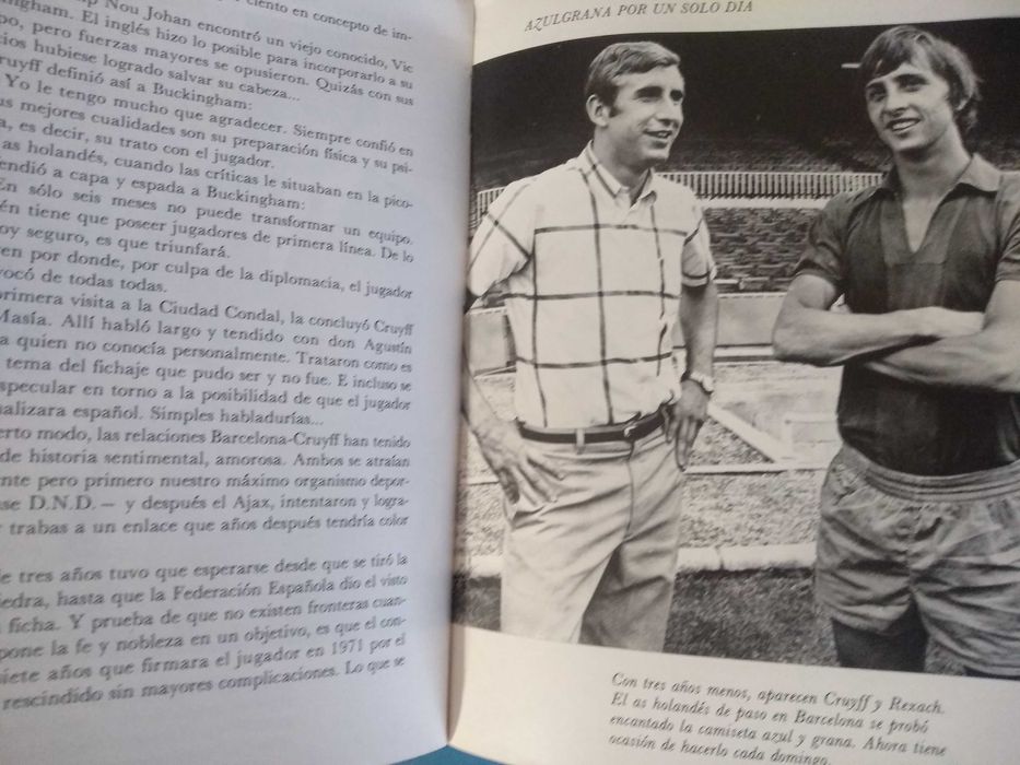 Футбол. Автограф. Йохан Кройфф/Круифф Барселона Голландия/Нидерланды