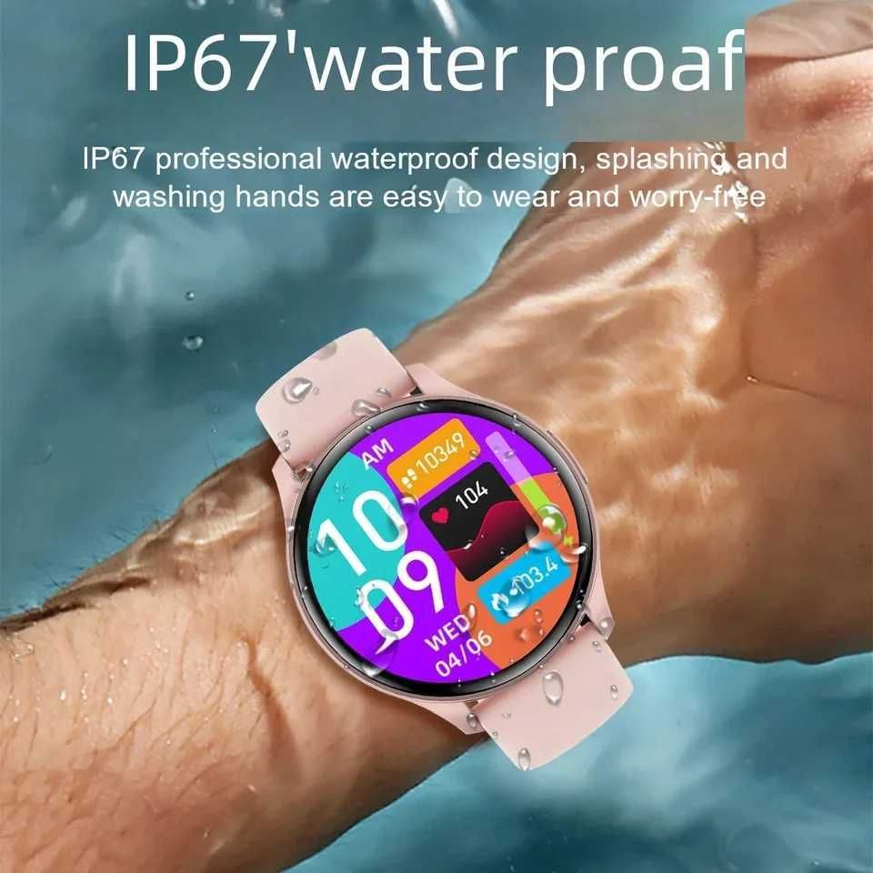 SmartWatch ZW60 1,43 AMOLED monitor serca, cukru i temperatury.