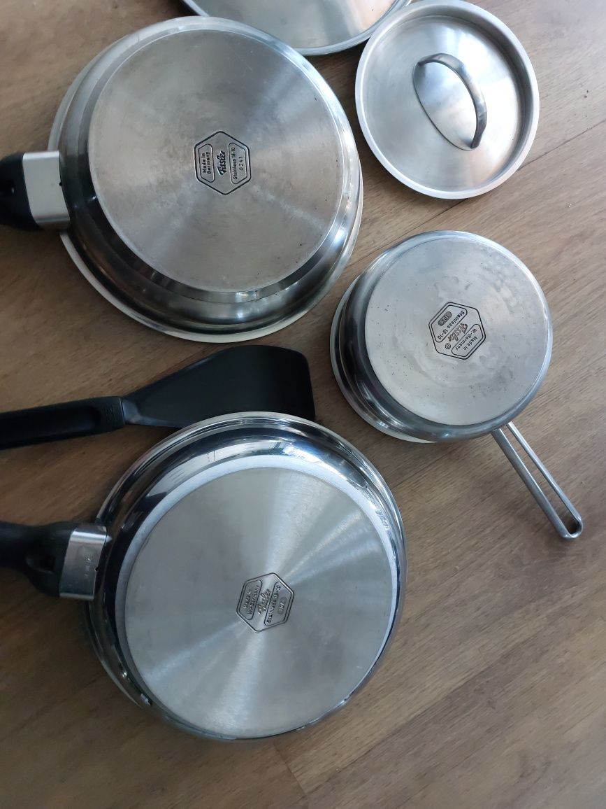 Zestaw patelni + rondel Fissler