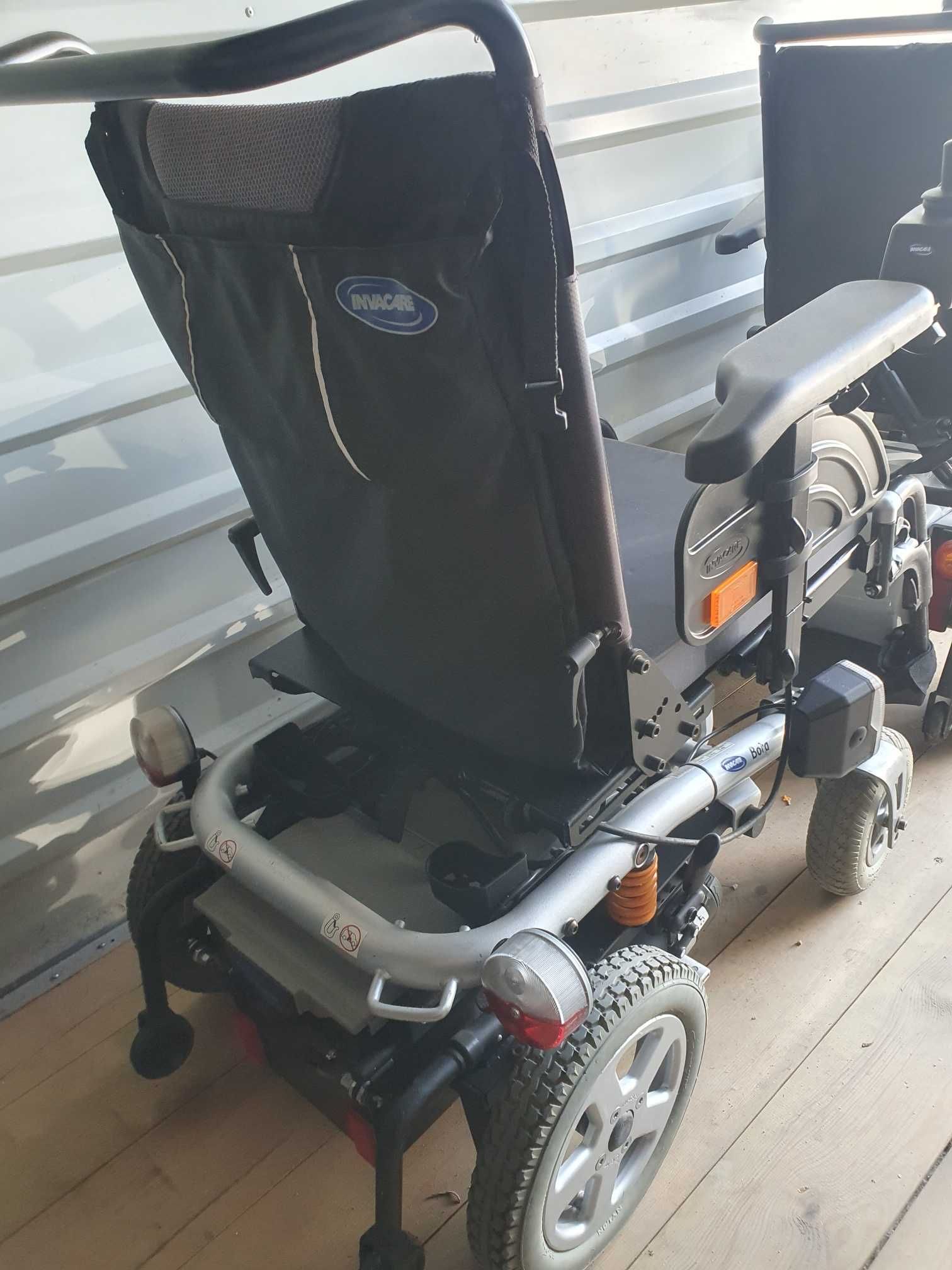 wózek inwalidzki elektryczny invacare bora siedzisko 45 cm - 19