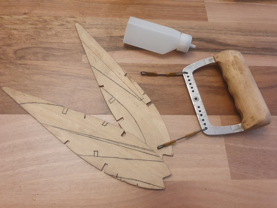 Części zbiornik uchwyt wręgi do modelu akrobacyjnego akrobatka