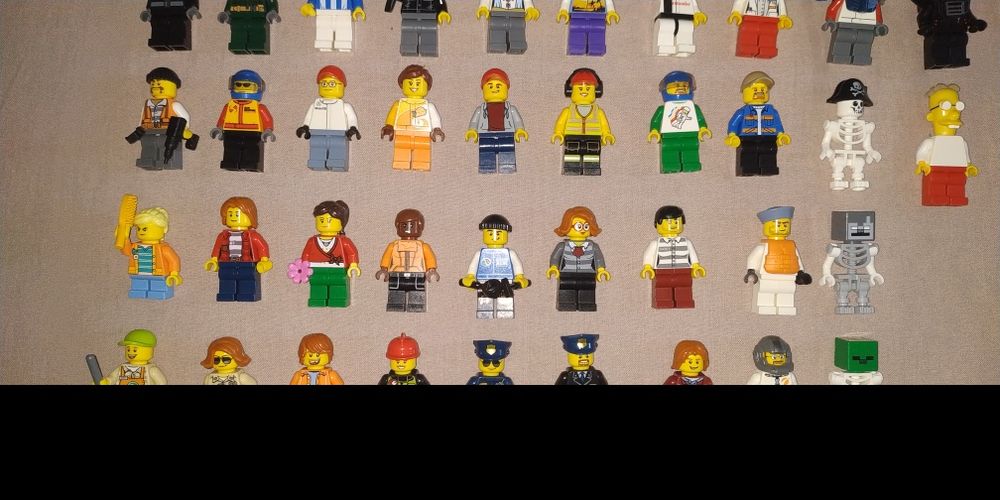 Оригінальні вживані мініфігурки Lego city та інші