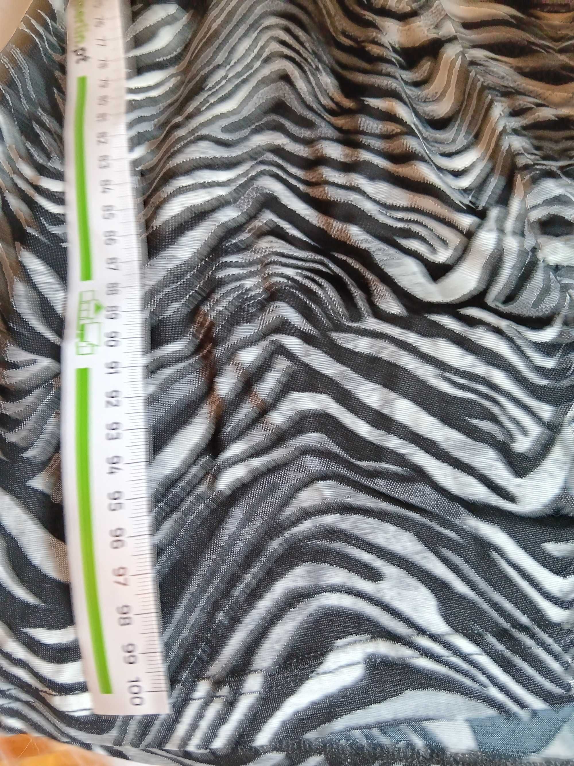 Vestido animal print (zebra) Mango