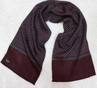 Великолепный мужской шарф шерсть+шёлк Pelo-Pilz Италия.