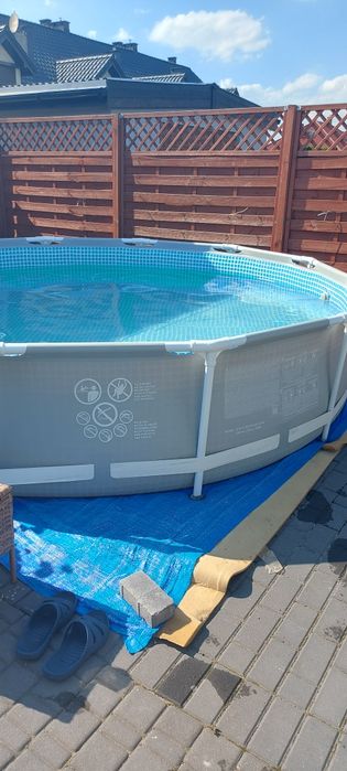Basen stelażowy ogrodowy intex 366x76