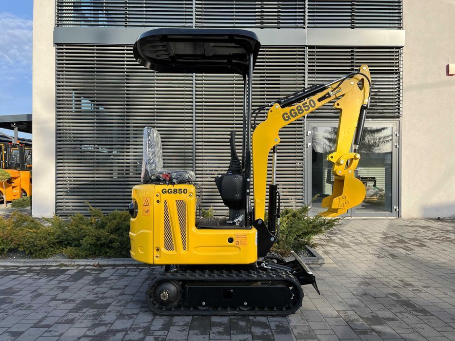 Koparka Gunter Grossmann GG850. Silnik KUBOTA