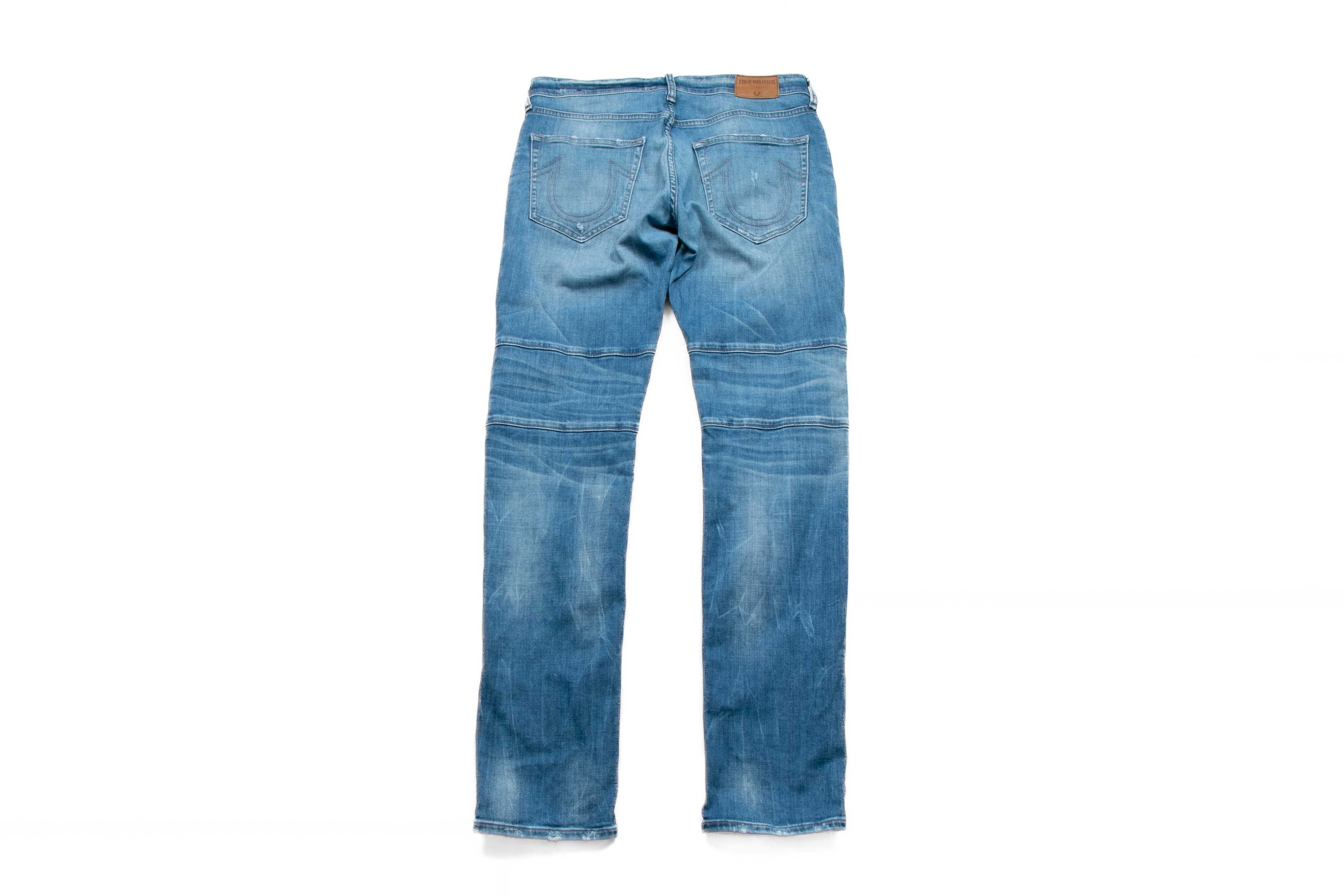 Spodnie jeansowe True Religion Geno Biker 29us niski stan
