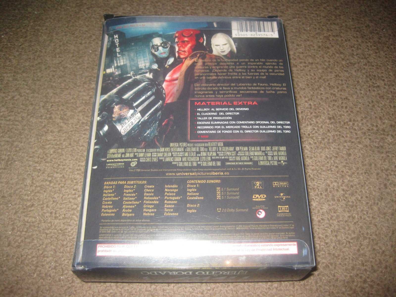 "Hellboy II" Edição Especial de Colecionador com Máscara/2 DVDs