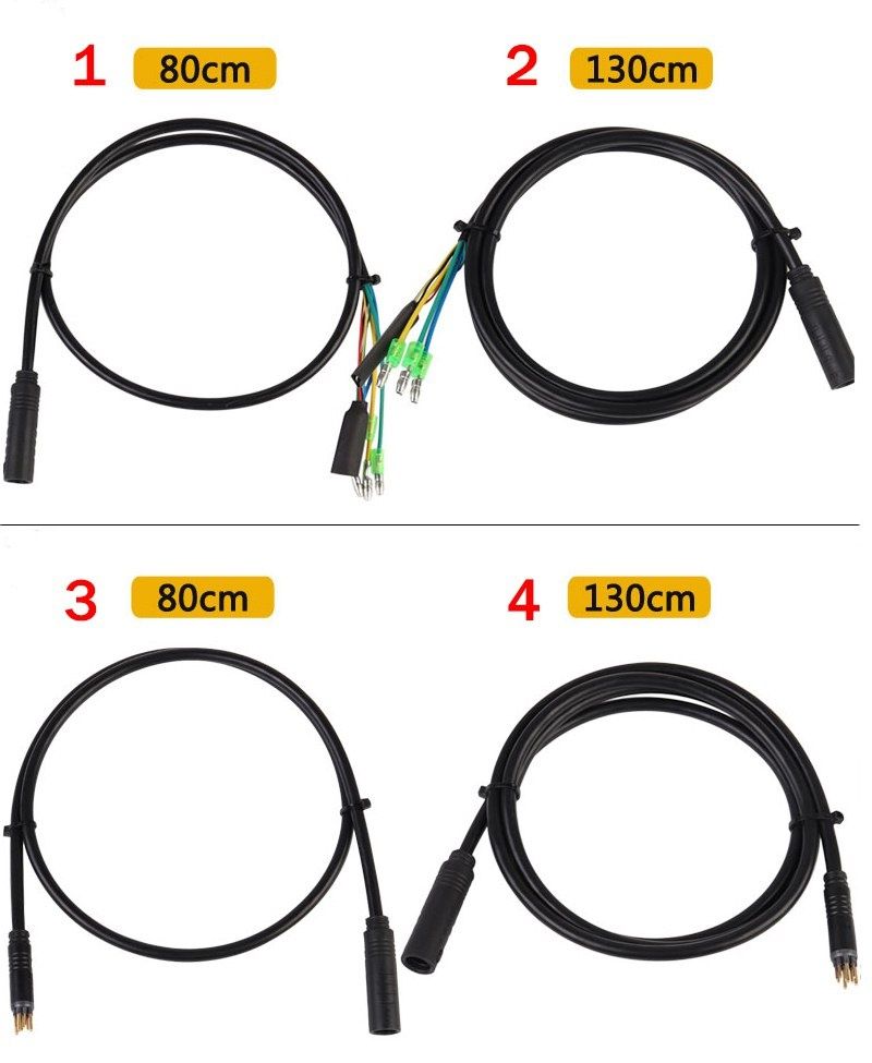 Кабель для мотор колеса подовжувач для двигуна колеса 9 pin 350-500w