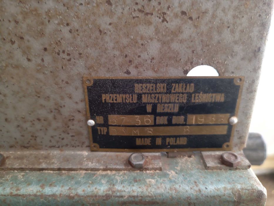 Rema Dyma strugarka grubościówka czopiarka wiertarka pozioma 2,2 kW