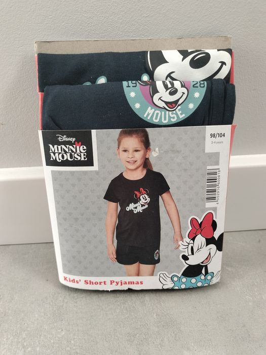 Piżama dziecięca z bawełny Disney Minnie Mouse - rozmiar 98/104
