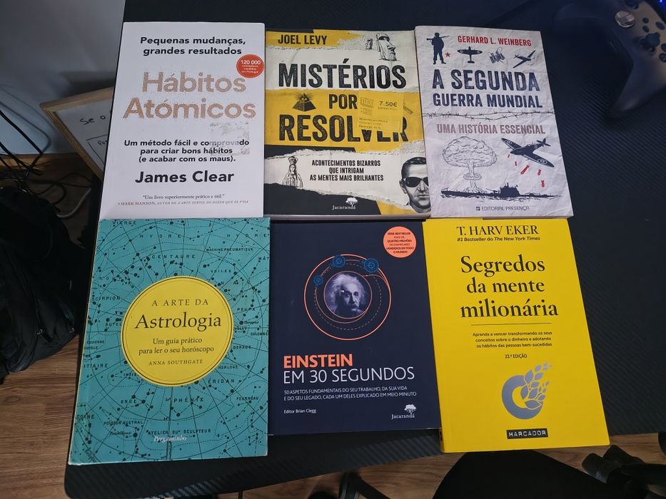 Livros diversos ( 6 unidades )