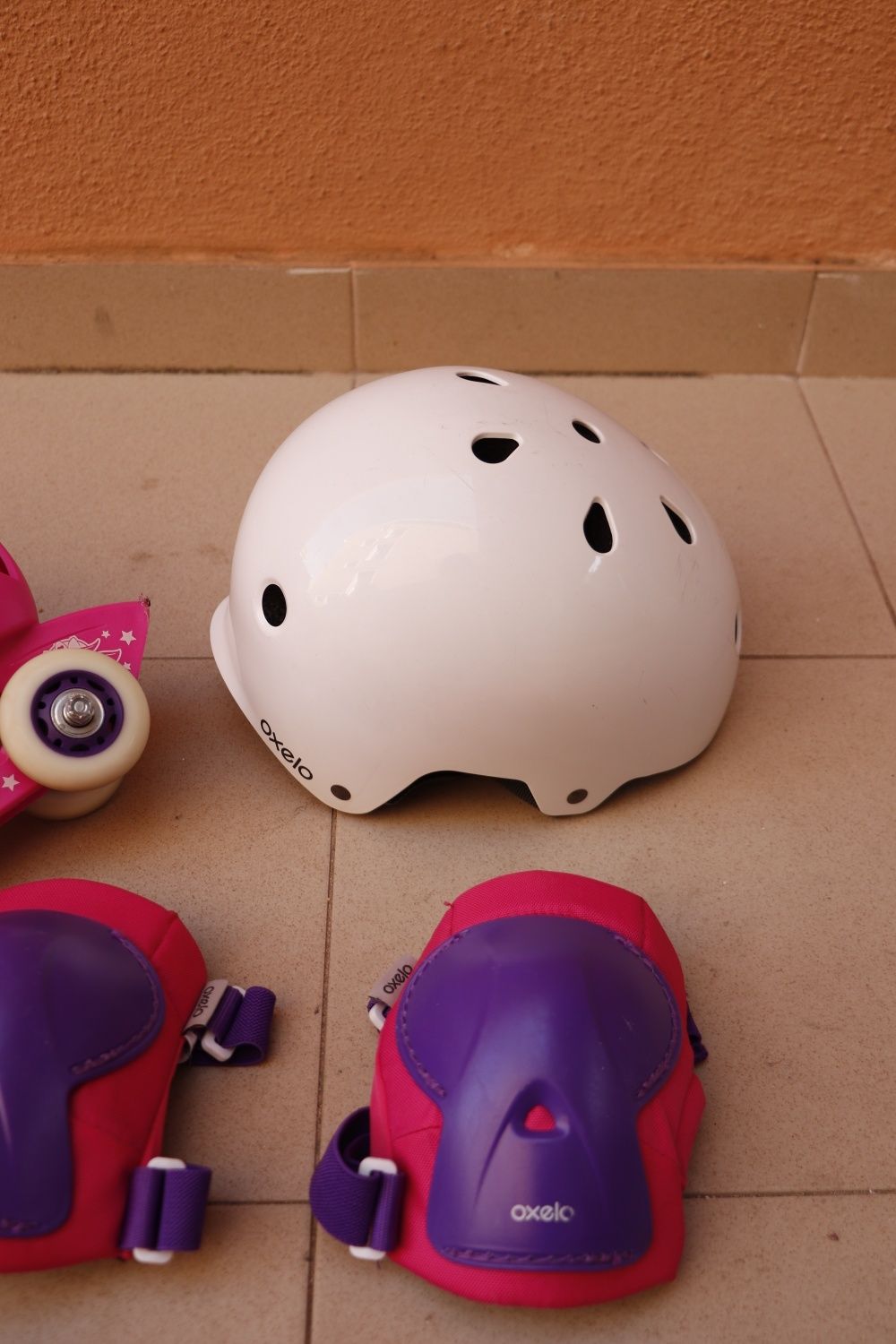 Conjunto COMPLETO Patins para criança