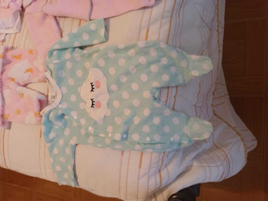 Lote 11 peças roupa bebé menina dos 0 meses aos 3 meses