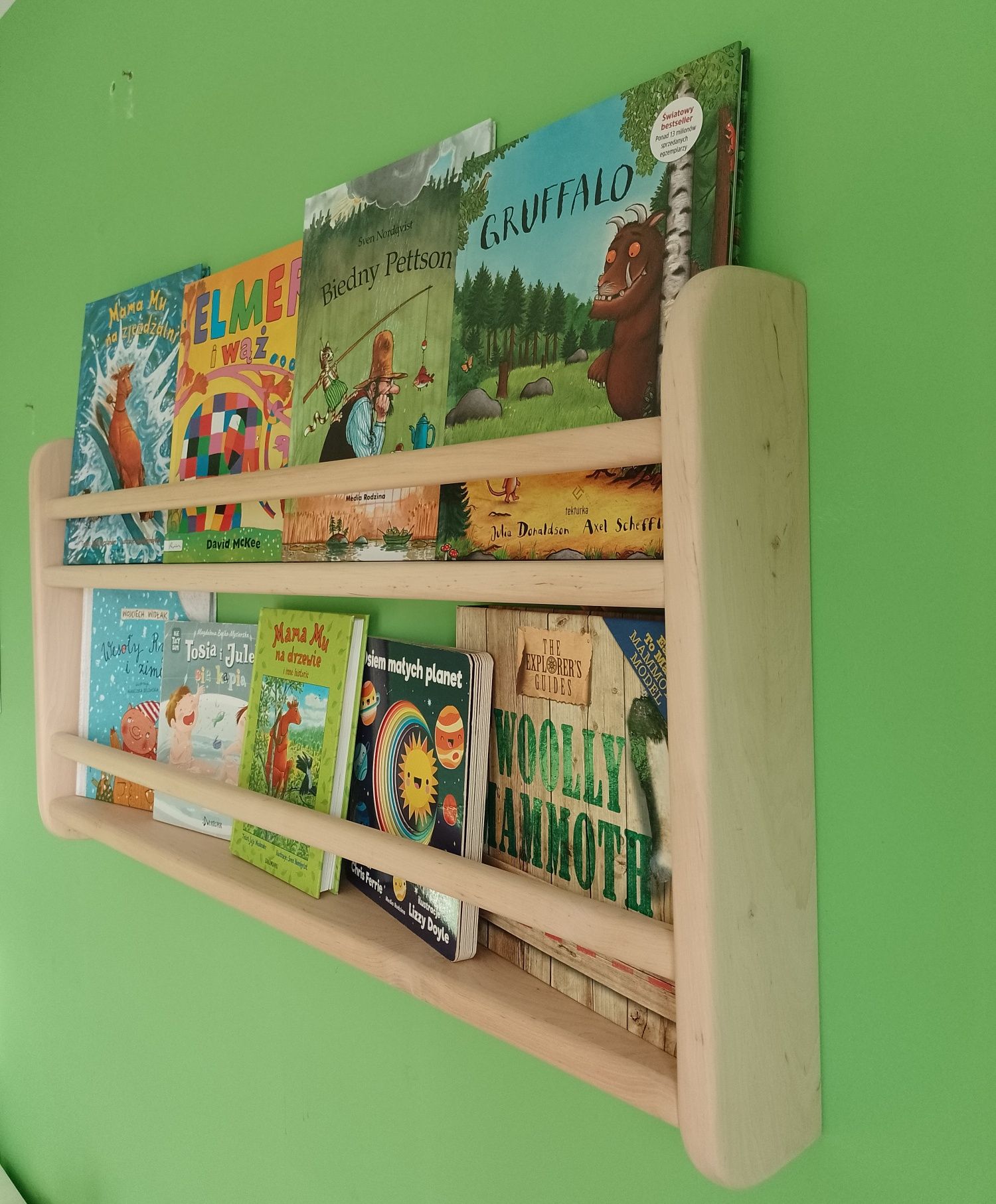 Półka dla dzieci montessori