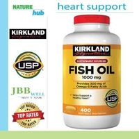 Риб'ячий жир Omega-3 Kirkland Fish Oil  1000mg, 400  капсул, США