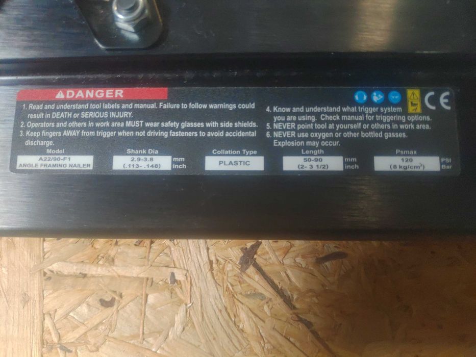 Gwoździarka pneumatyczna Basso