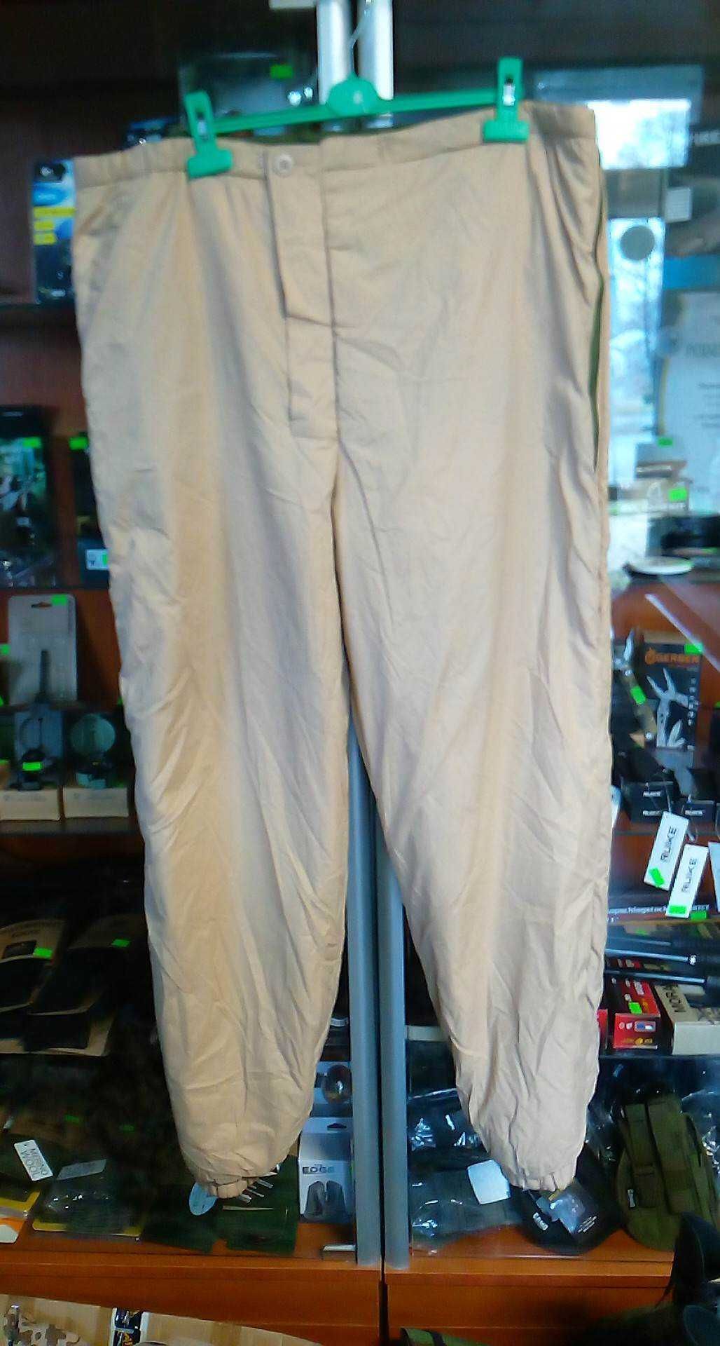 Spodnie Wojskowe Brytyjskie Thermal PCS Olive/Sand r.XL-2XL pas102-118