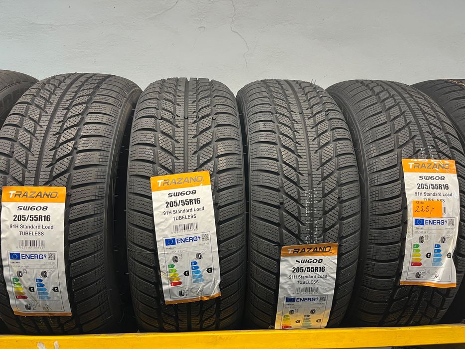 Opony zimowe 205/55R16 Trazano