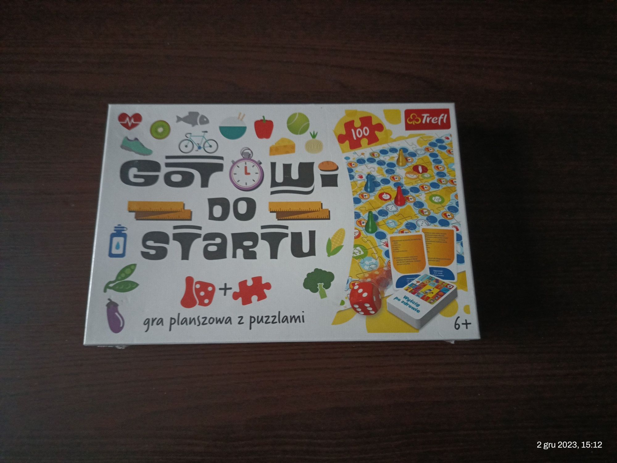 Puzzle Gotowi do startu+ gra planszowa