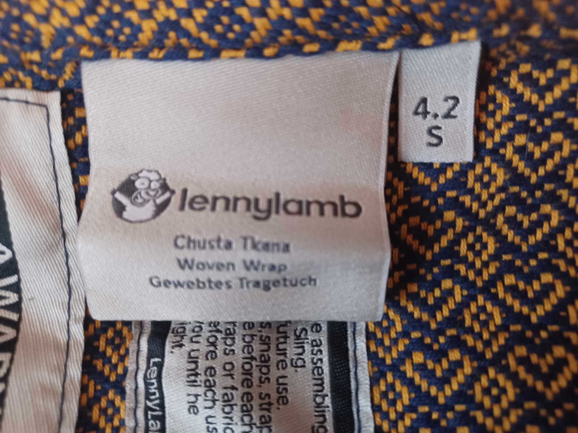 Żakardowa chusta tkana do noszenia dzieci - Lenny Lamb