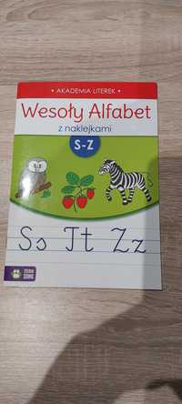 Książeczka edukacyjna literki cyferki szlaczki