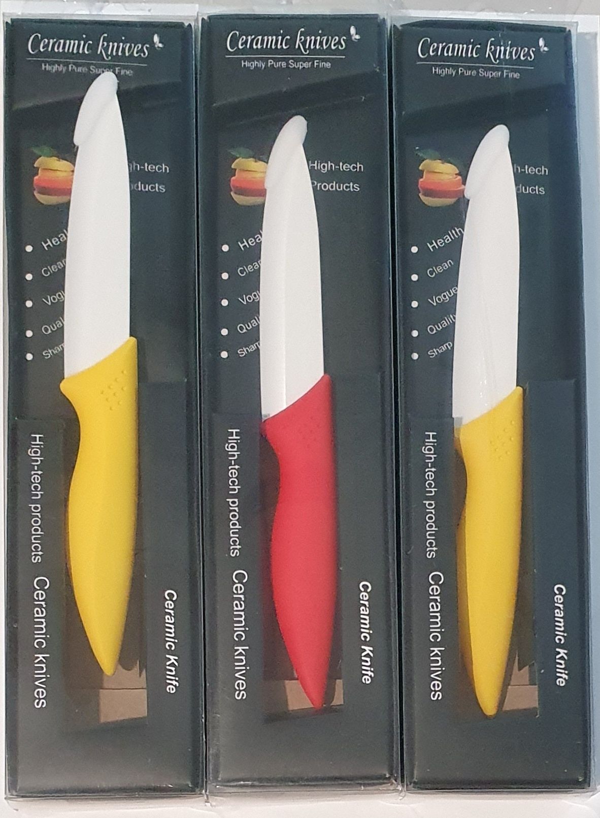 Ніж керамічний. Ceramic knives.