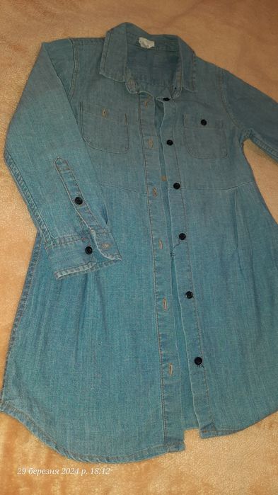 Сукня (плаття) джинсова