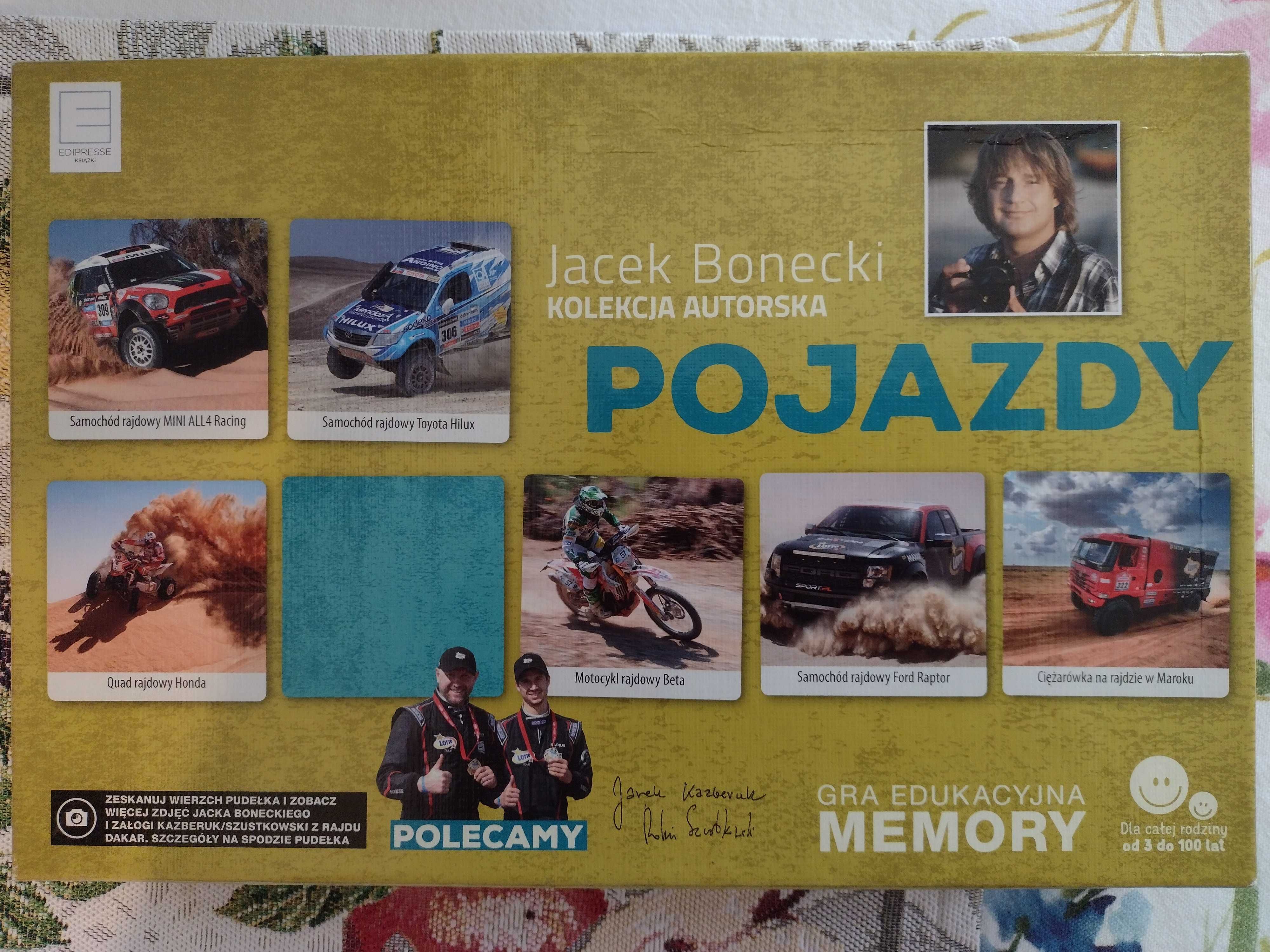 Gra edukacyjna Memory Pojazdy