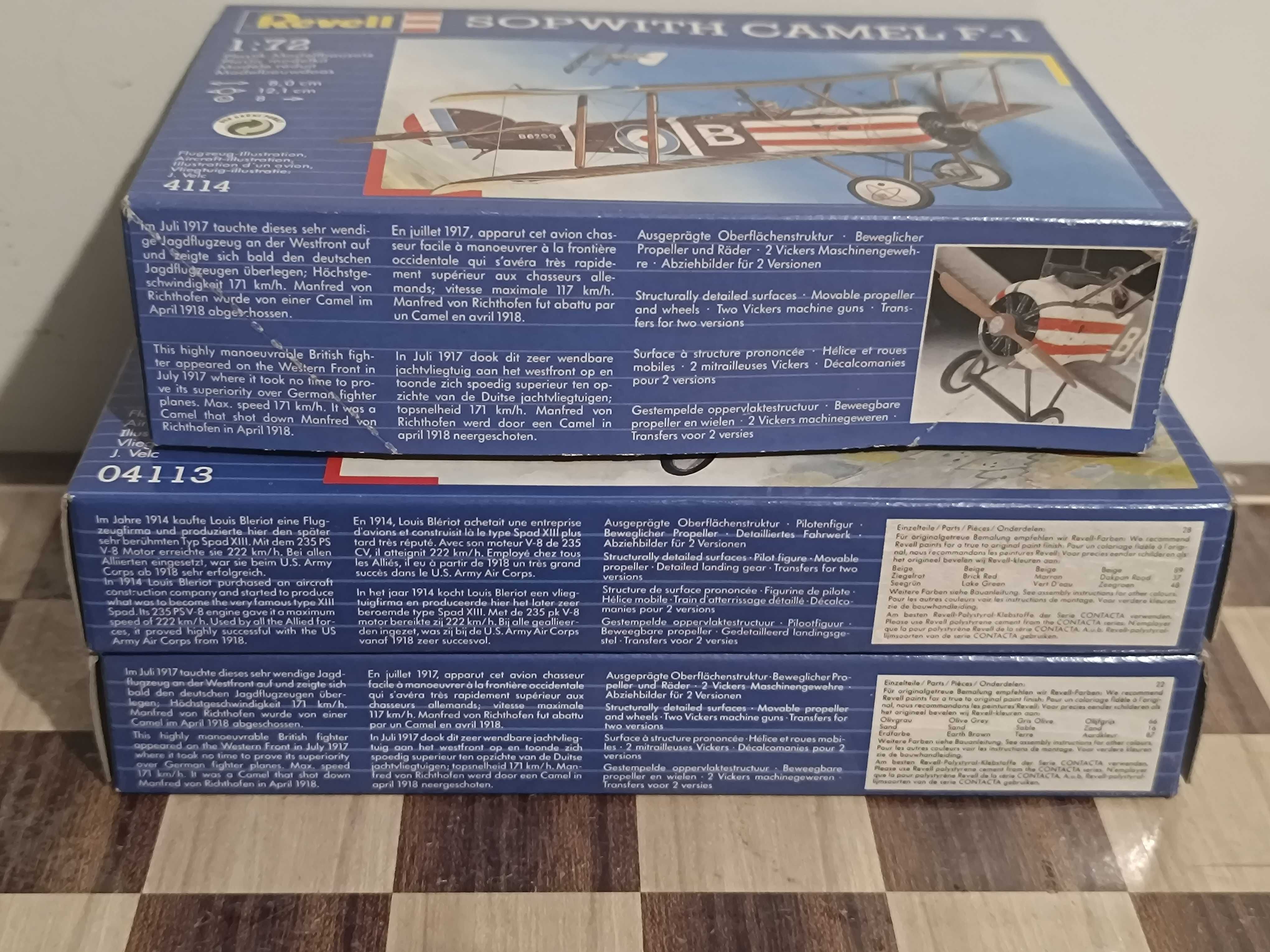 3 Hobby Kits WWII Models da Revell