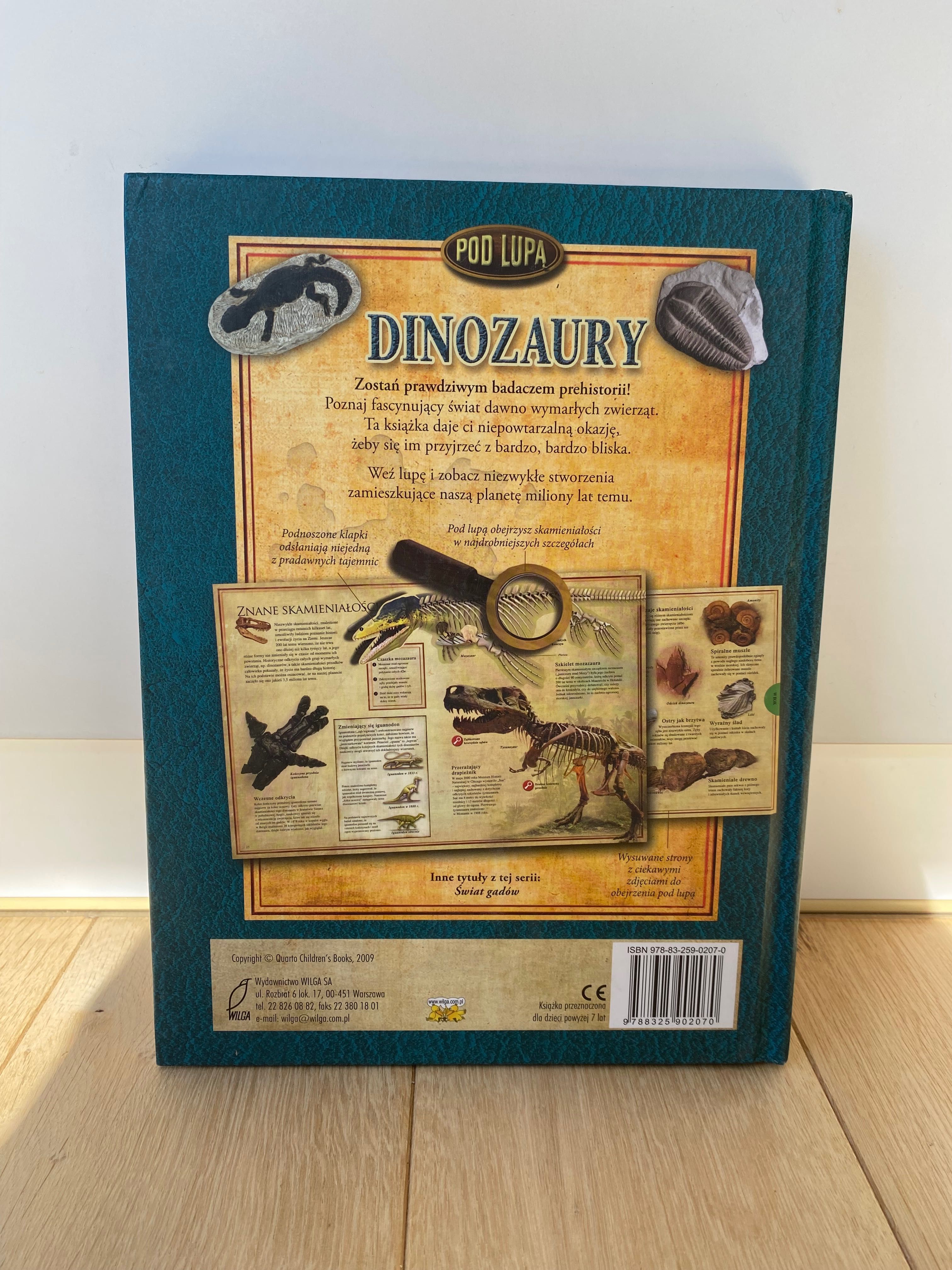 Dinozaury pod lupą książka