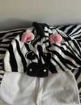 Onezie zebra onesize