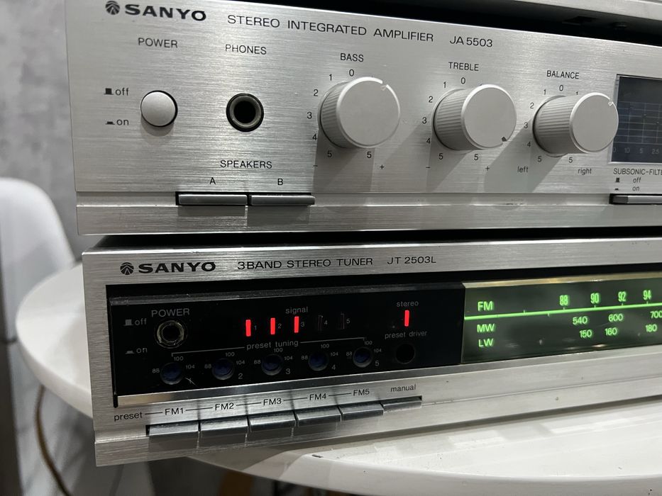 Zwstaw SANYO Vintage