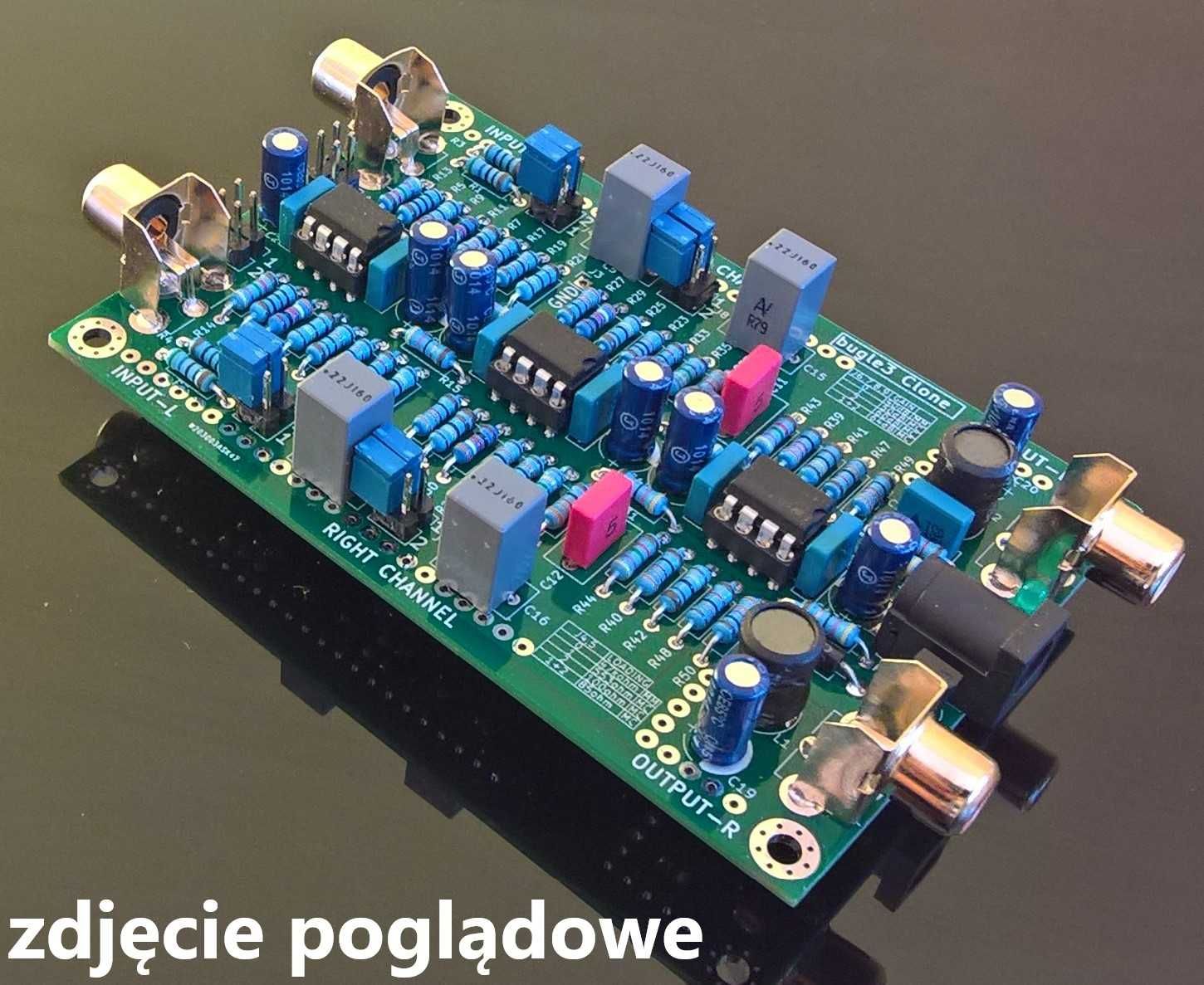 Płytka pcb - przedwzmacniacz RIAA Bugle3 klon