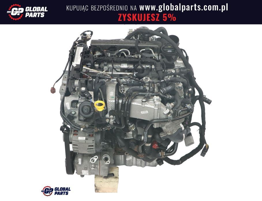 VW Tiguan 5N Seat Alhambra Audi Q3 8U 2.0 TDI Silnik Goły Słupek CUWA