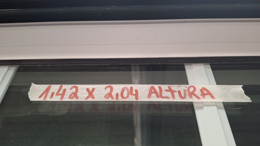 Sacadas aluminio vidro duplo