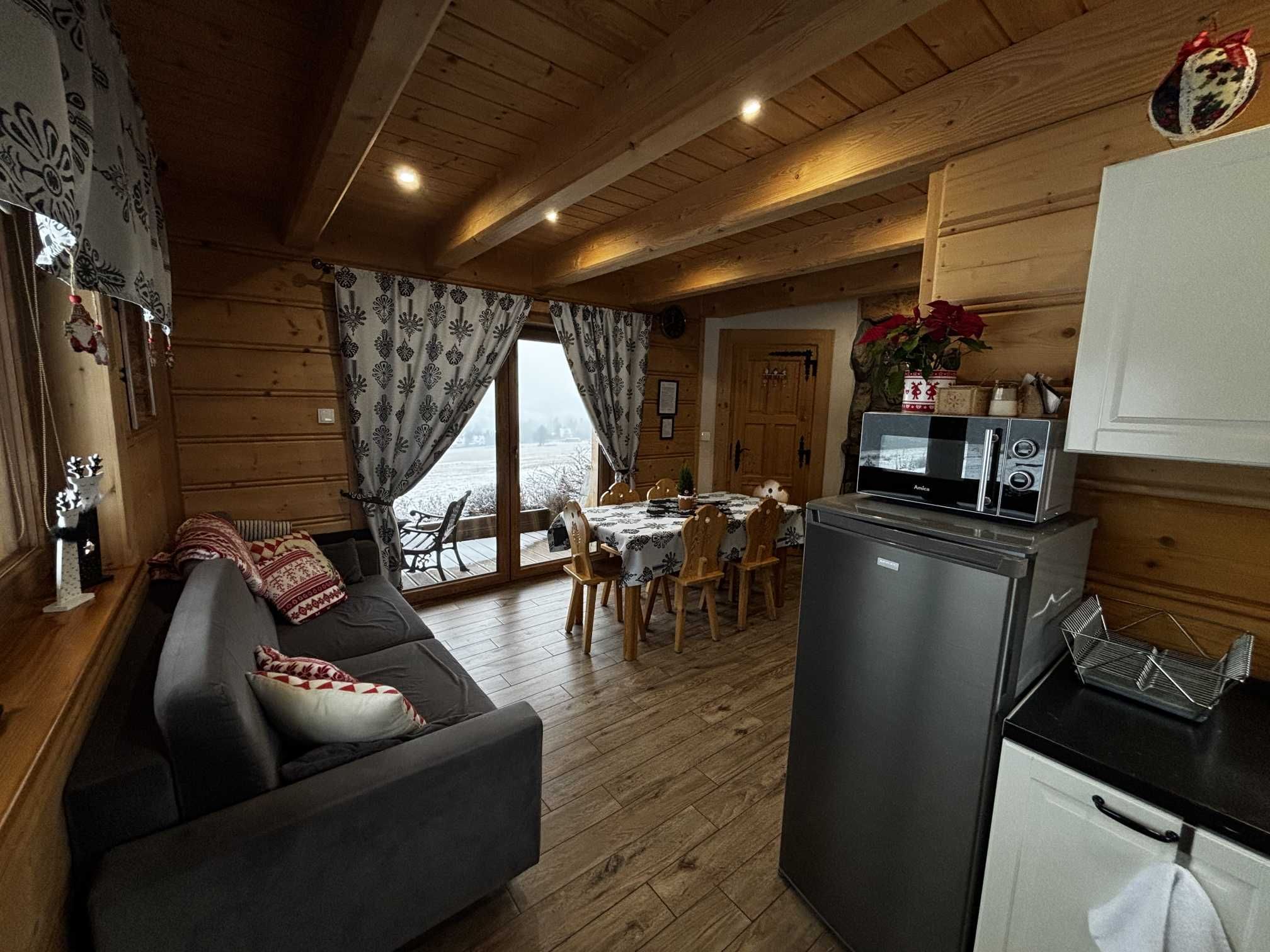 Domek góry sauna jacuzzi na wyłączność kominek 13km Zakopane Termy