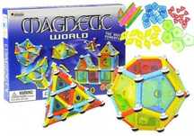 Klocki Magnetyczne Magnetic World 110 Elem. 960