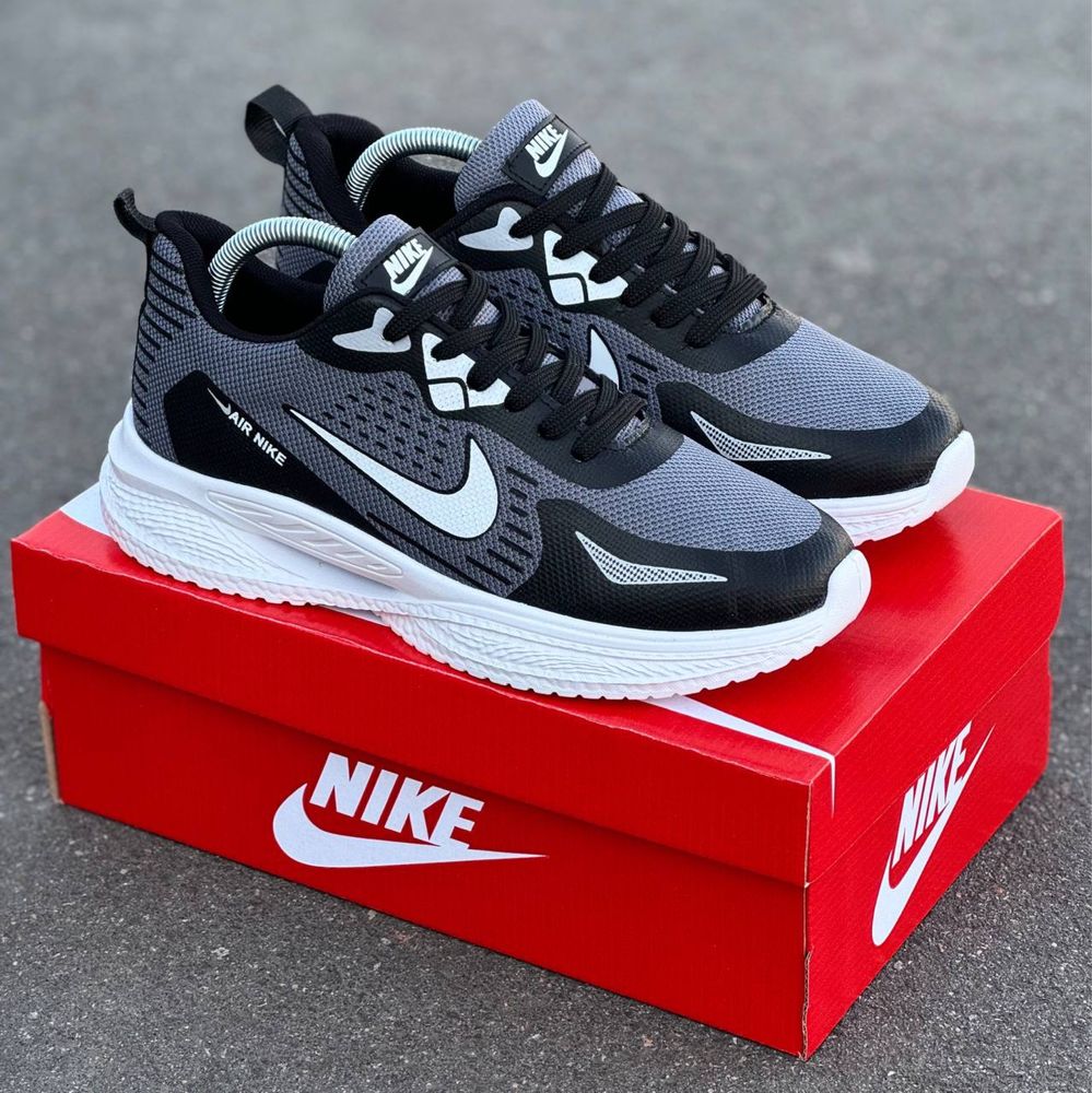 Чоловічі Кросівки Найк  Nike white grey 40-44 рм.