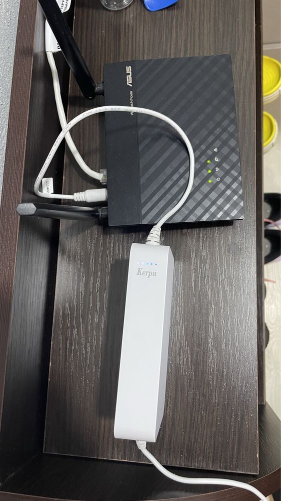Павербанк UPS ДБЖ для роутера 12V/2A повербанк 15000mAh