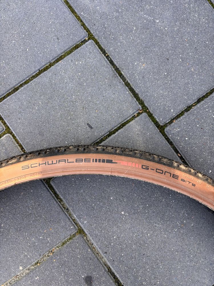 Opony shwalbe g one bite 45 szerokie. Gravel