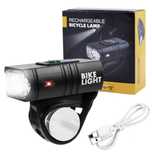 Велосипедный фонарь BK-02Pro 2XPE ULTRA LIGHT, яркий и влагозащищённый