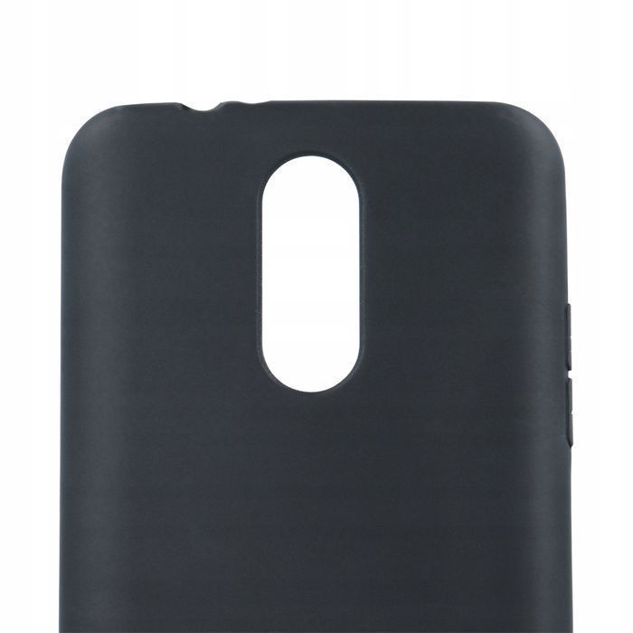Etui Silikonowe Matowe Plecki Do Realme C67 4G Czarne