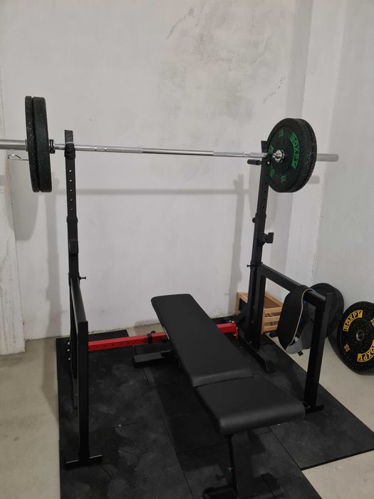 Squat Rack com safety bars
