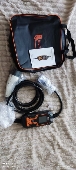 Зарядний пристрій. Зарядне для електромобіля feyree type 2 32 а