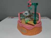 Chomik littlest pet shop w zestawie.