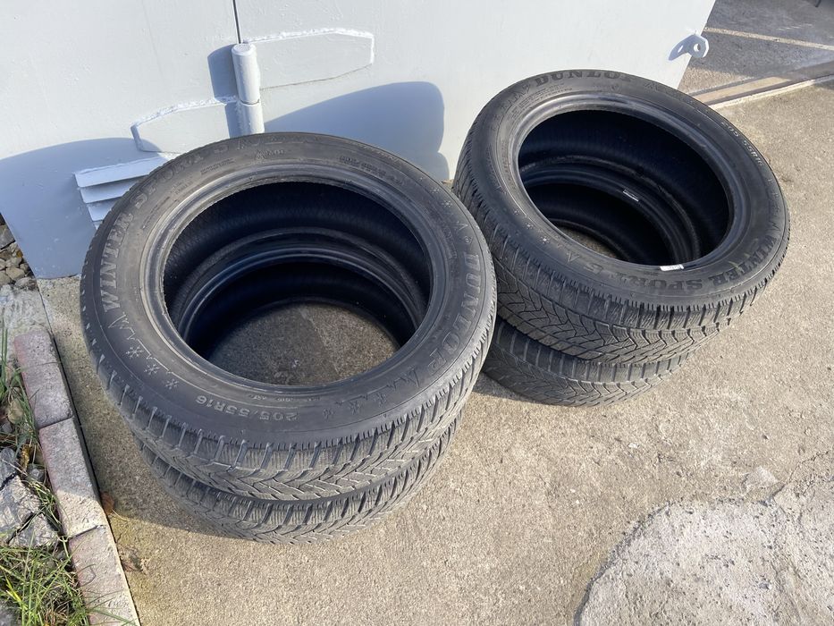 Шини 205 55 16 зима Dunlop winter sport 5 2017-19