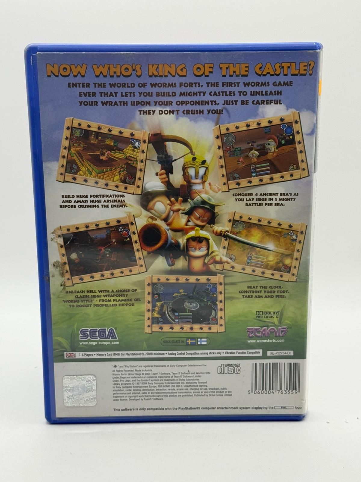 Worms Forts Under Siege Ps2 nr 6024