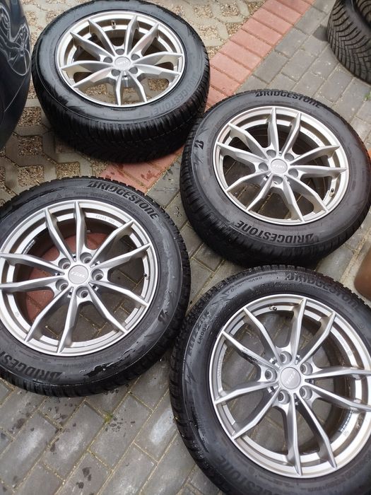 Koła zimowe alufelgi X12 7,5x17 ET30 5x112 BMW MINI 225/55 R17